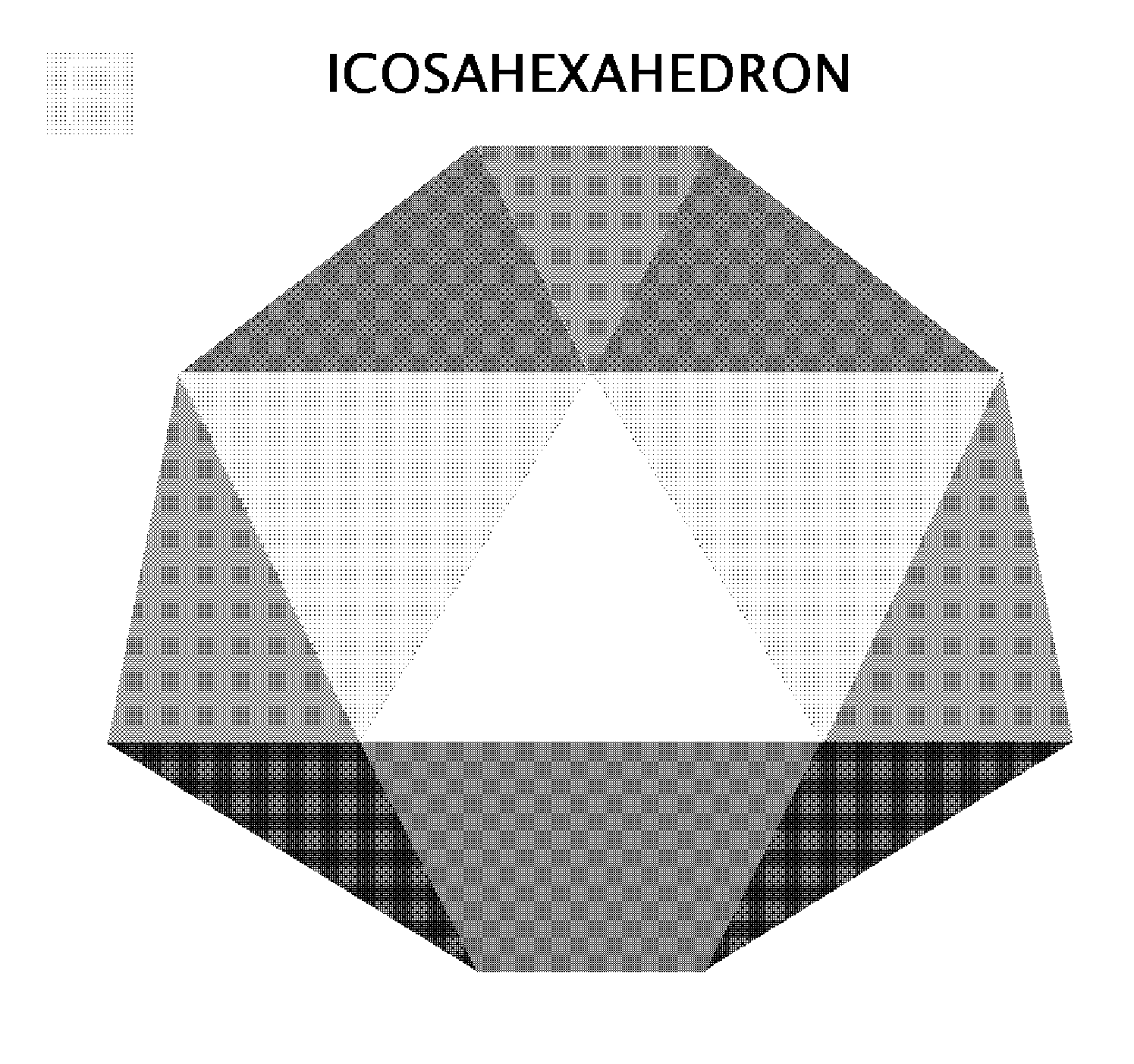 26-Sided 16-Vertex Icosahexahedron Space Structure