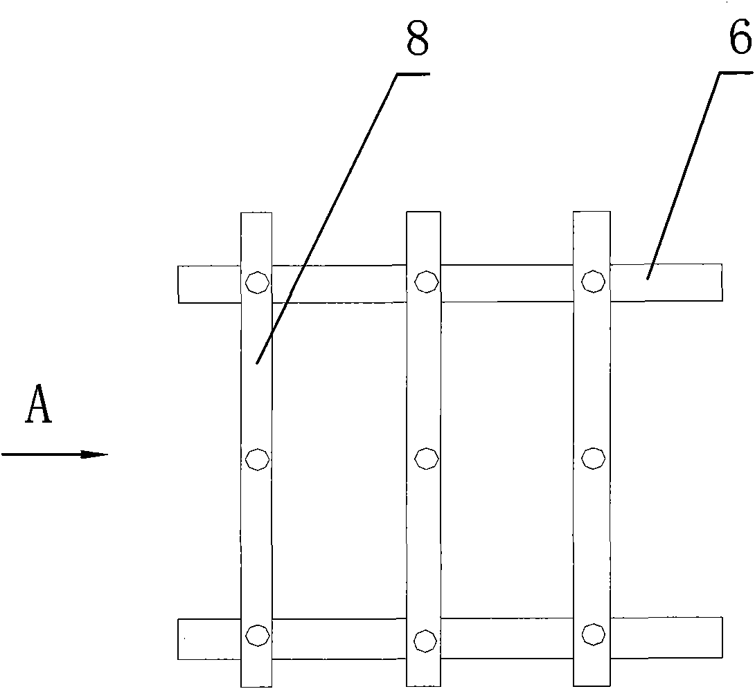 Construction method of mutilevel overpass scaffold