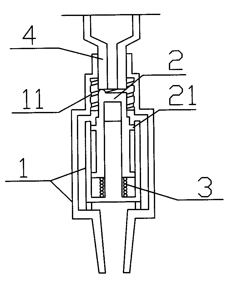 Novel positive-pressure joint