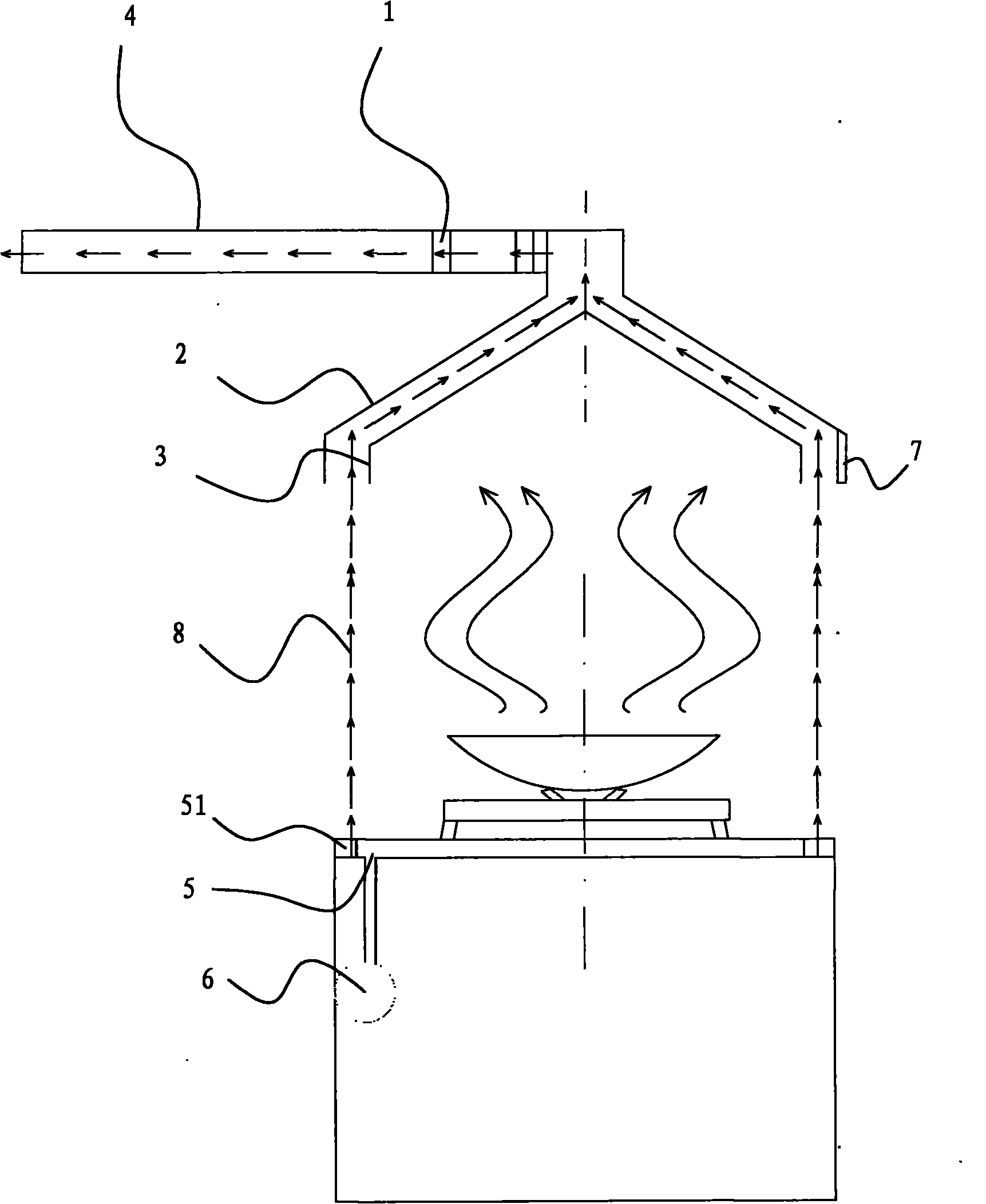 Smoke exhaust ventilator and air curtain device