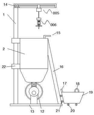 An integrated coal feeder for pulverized coal grinding and drying