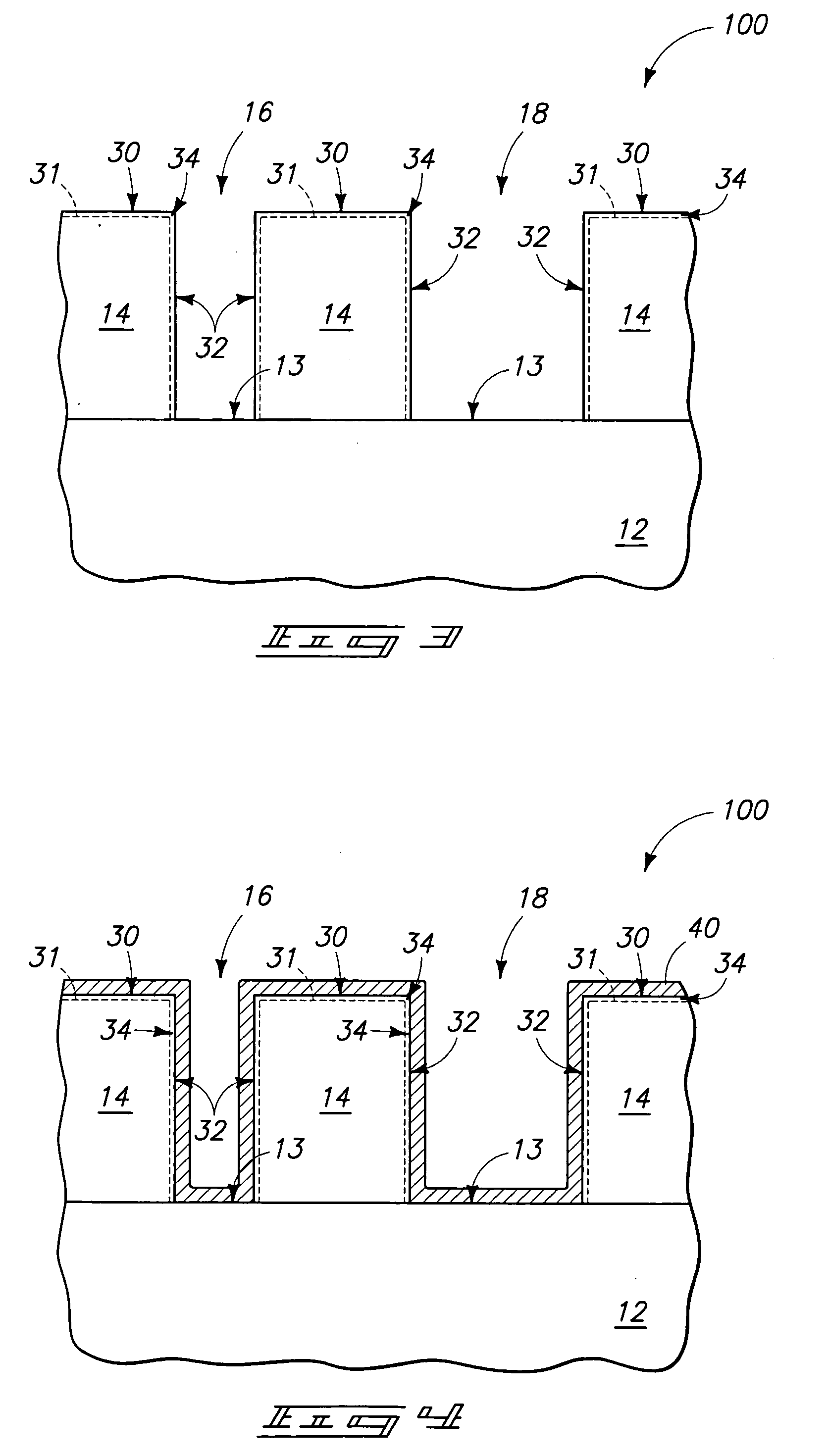 Semiconductor constructions and methods of forming layers