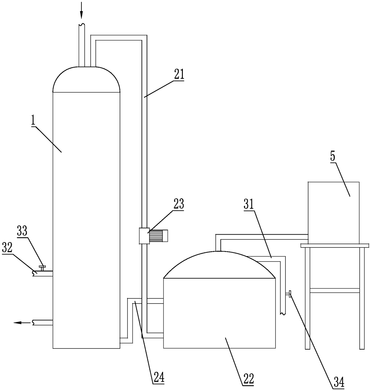 Biological desulfurization method of biogas