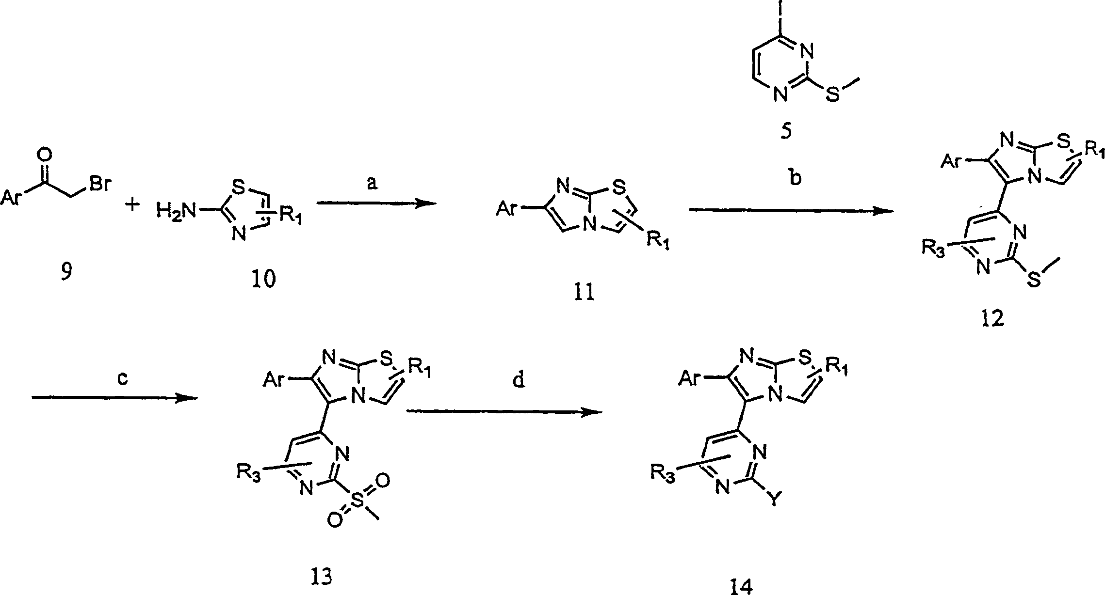 Inhibitors of P38 and methods of using the same