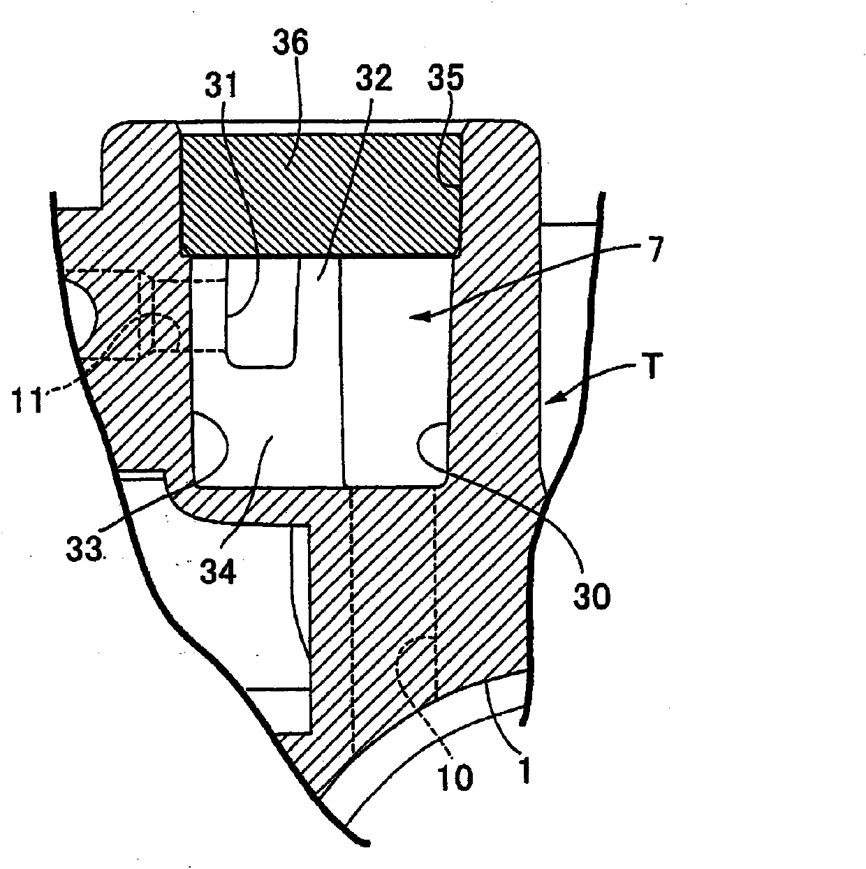 Idle air intake control device of engine