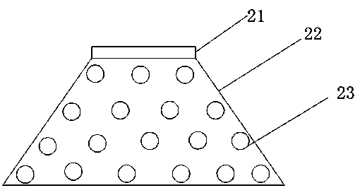 Sampling device applied to ammonium nitrogen isotope determination and sampling method thereof