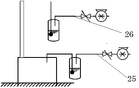 Sampling device applied to ammonium nitrogen isotope determination and sampling method thereof