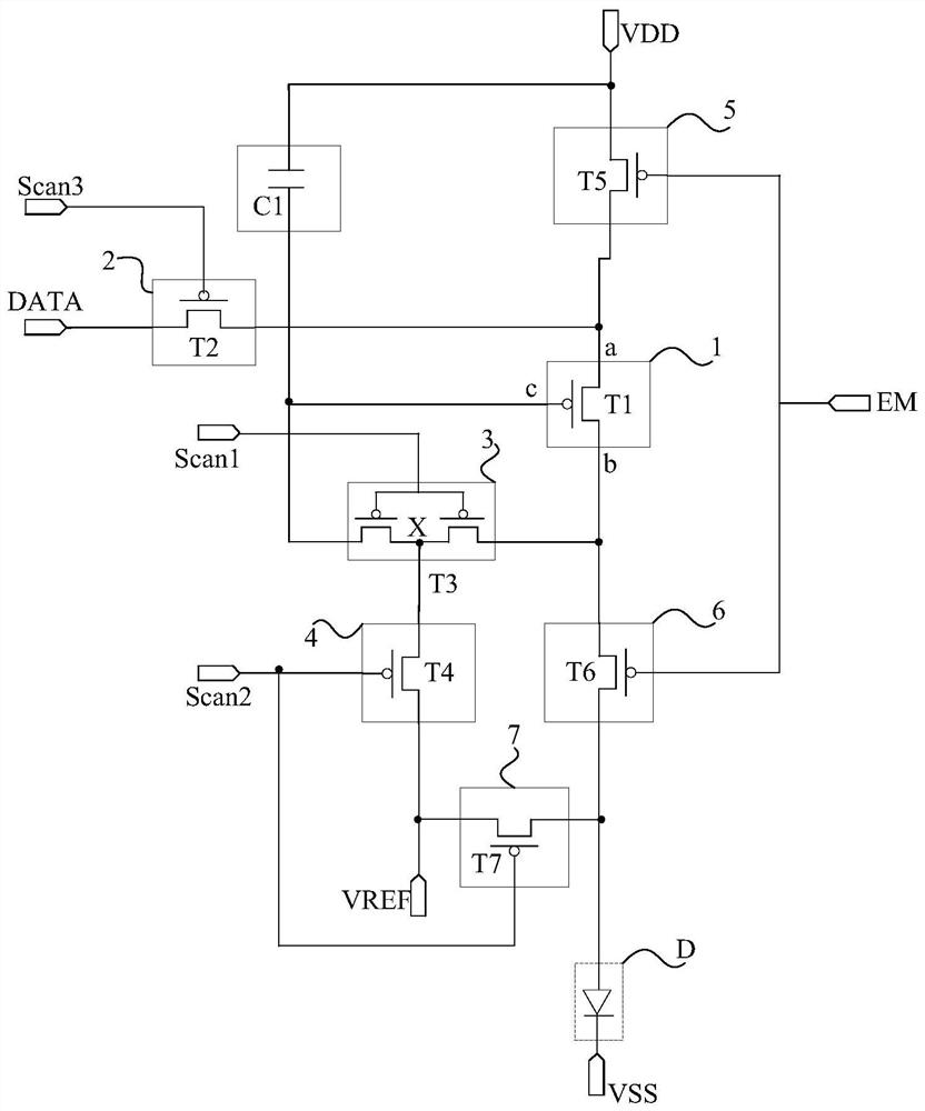 Pixel circuit, control method thereof and display panel