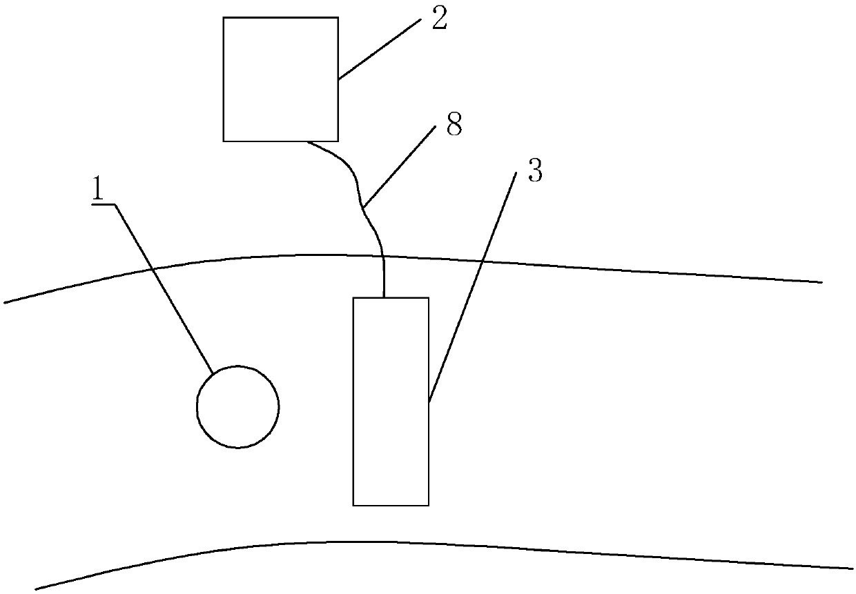 Ultrasonic river/lake flowing water quality improving and treating apparatus and application method thereof