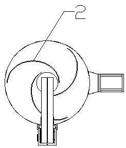 High-speed blending fast feeding device