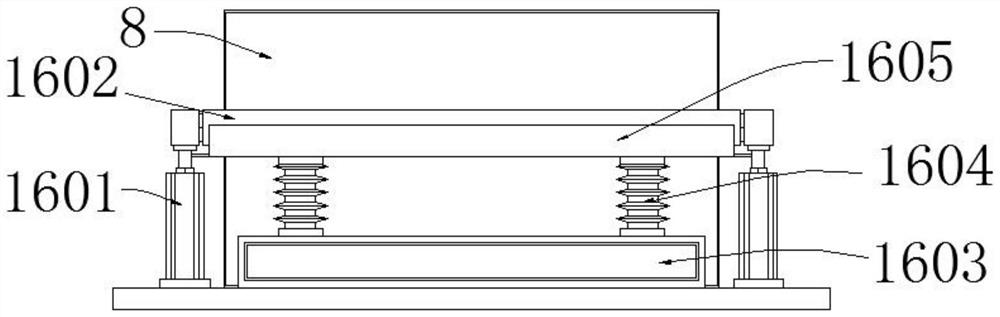 Accurate assembling device for non-standard terminal of data line