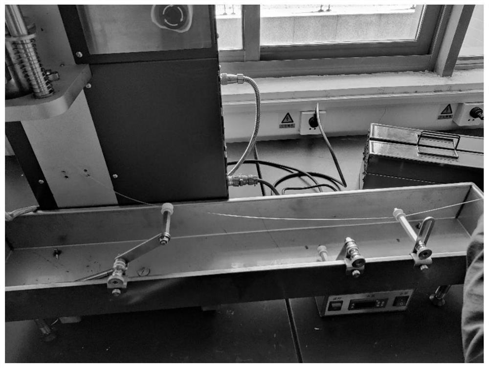 A preparation method of transparent ceramic optical fiber based on isobam gel and melt spinning technology