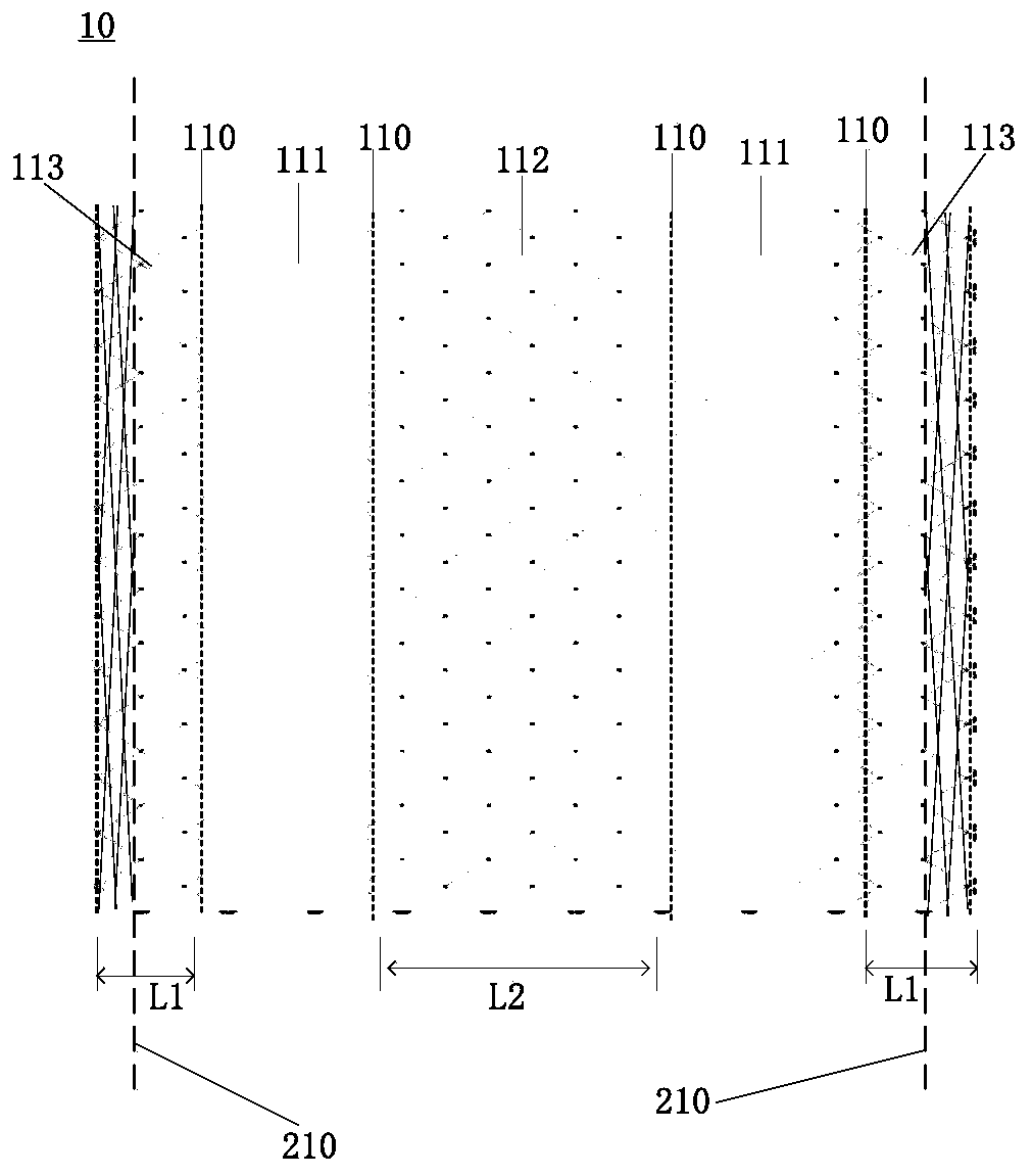 Metal grid structure, touch screen and touch display screen