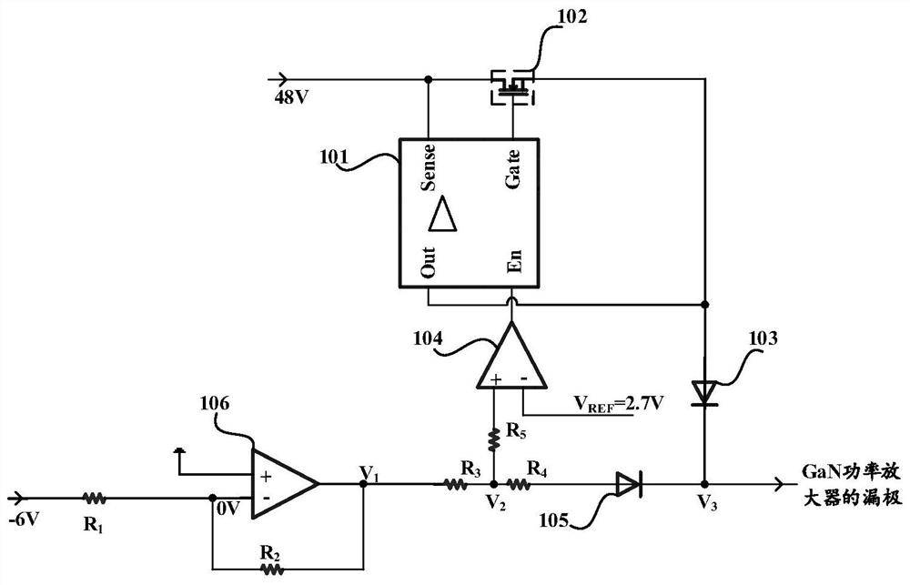 GaN power amplifier protection circuit