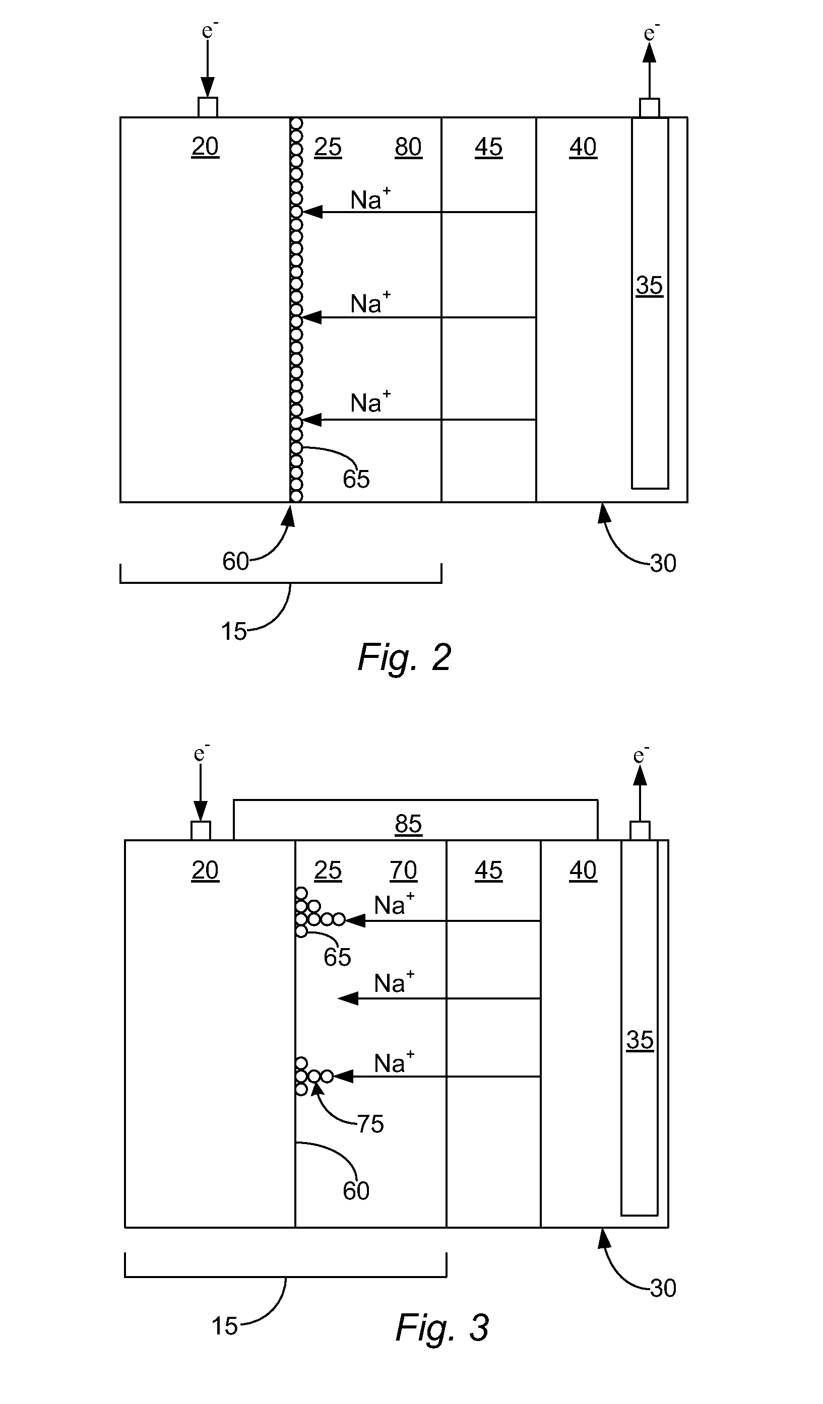 Solid-state sodium-based secondary cell having a sodium ion conductive ceramic separator
