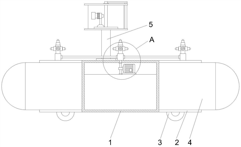 A kind of tunnel fire-fighting device