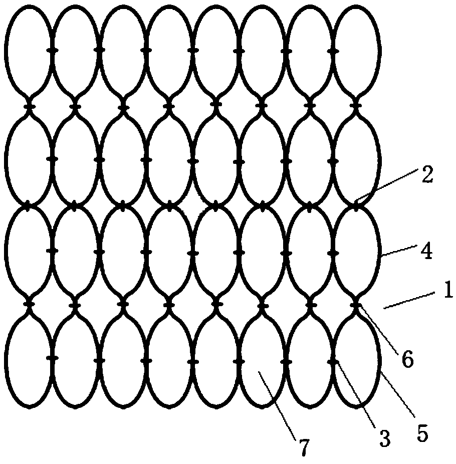 A geocell made of waste tyres and a construction method thereof