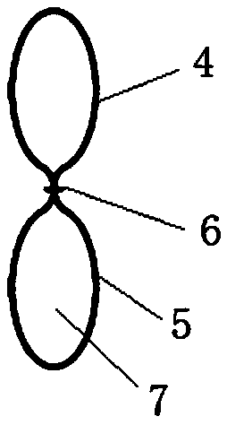 A geocell made of waste tyres and a construction method thereof