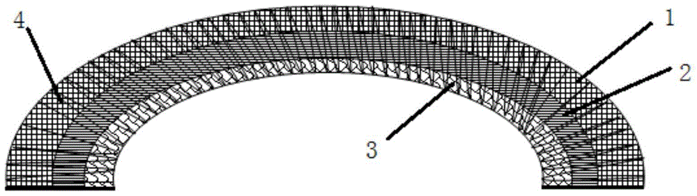 A kind of hybrid fiber elastic fabric composite material bulletproof insert and preparation method thereof