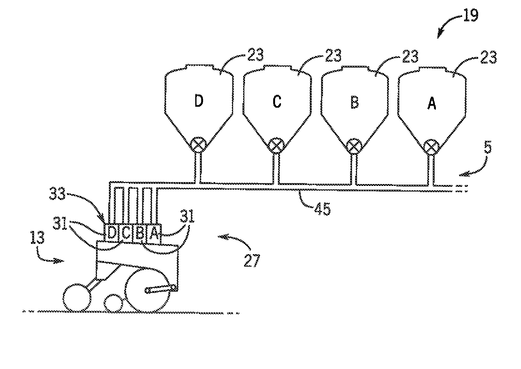 Multiple Seed-Type Planting System With On-Row Selective Delivery