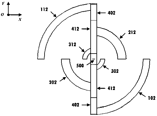 Ultra-wideband horizontally polarized omni-directional antenna and construction method thereof