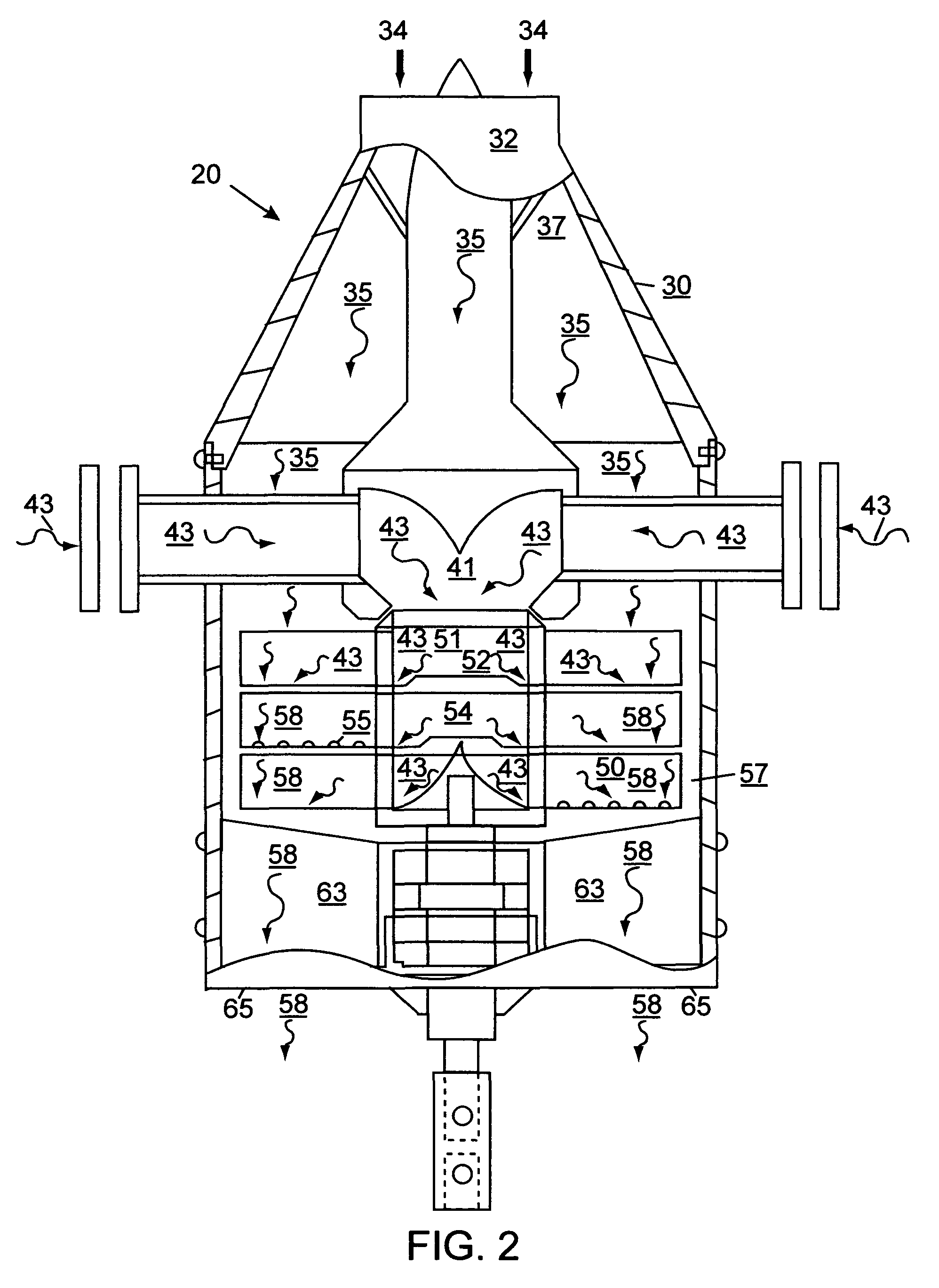 Exhaust apparatus and method for gasoline driven internal combustion engine