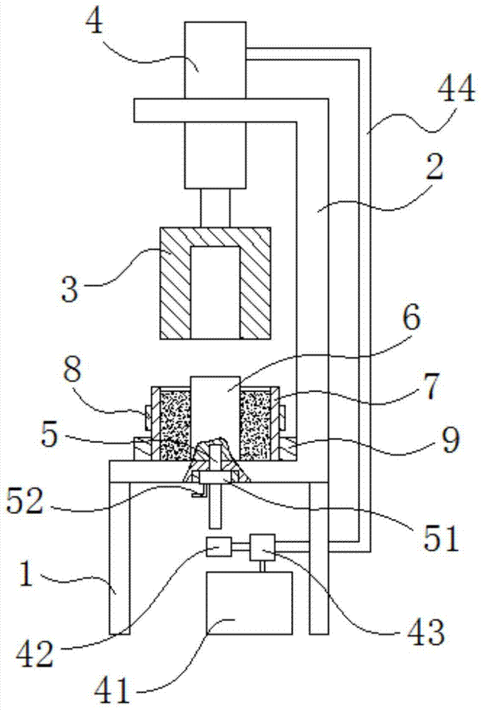 Vespa nesting bucket forming machine for easy demoulding