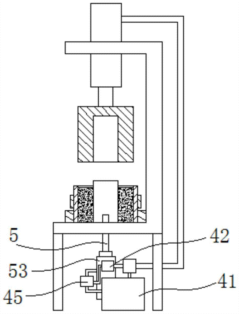 Vespa nesting bucket forming machine for easy demoulding