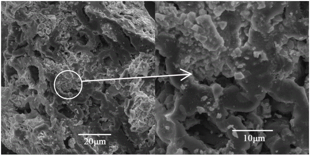 A kind of preparation method of lithium battery bamboo charcoal/lithium stannate composite negative electrode material