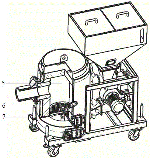 Biomass burning machine