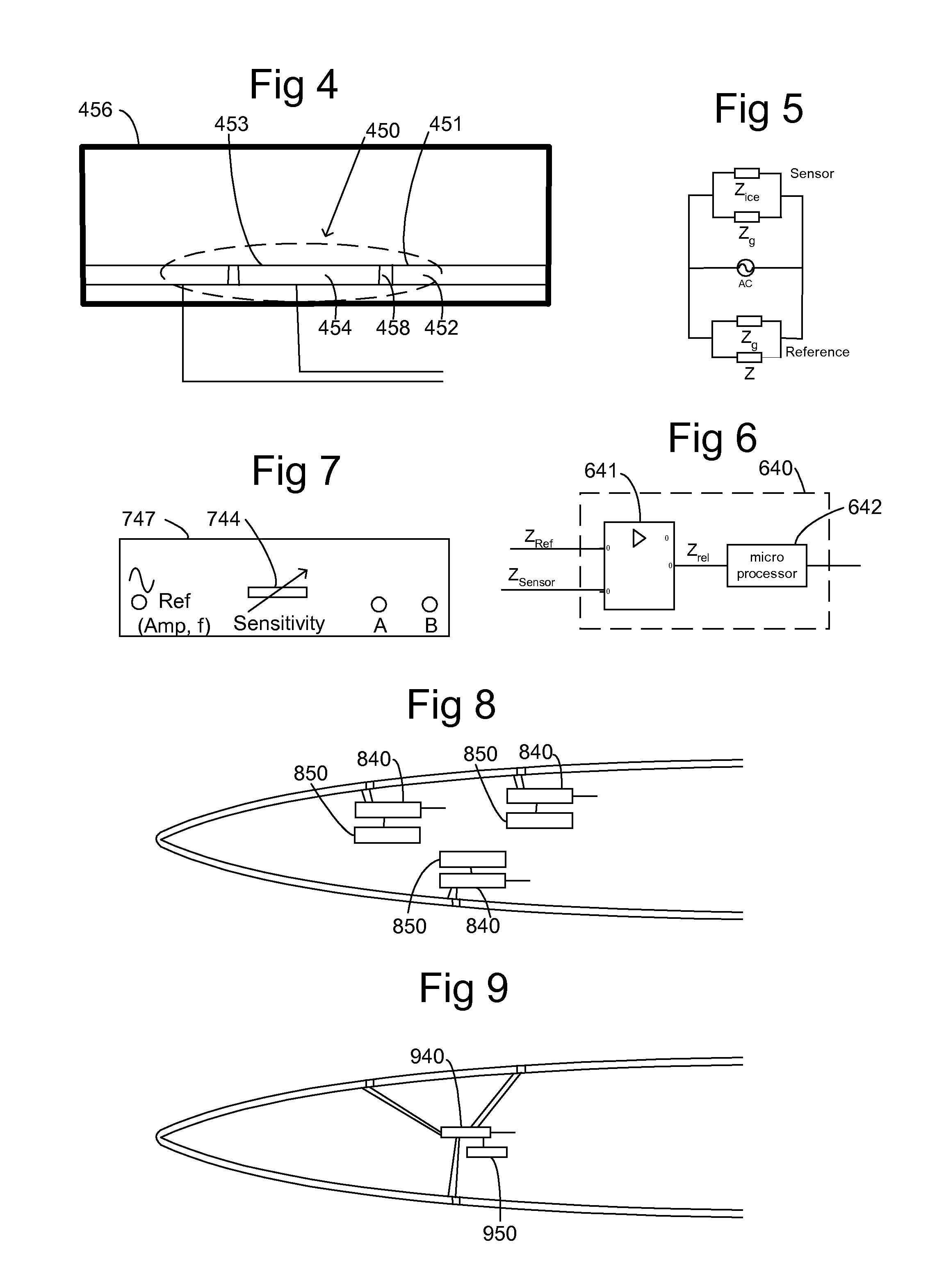 Device and method for measuring ice thickness