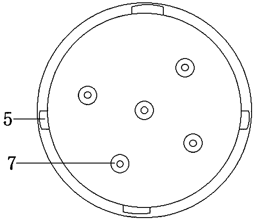 Air purification device with detachable control assembly