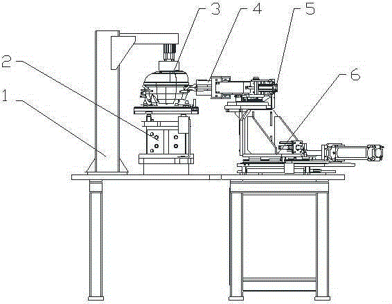 An automatic pipe bending device for the outer exhaust pipe of a compressor