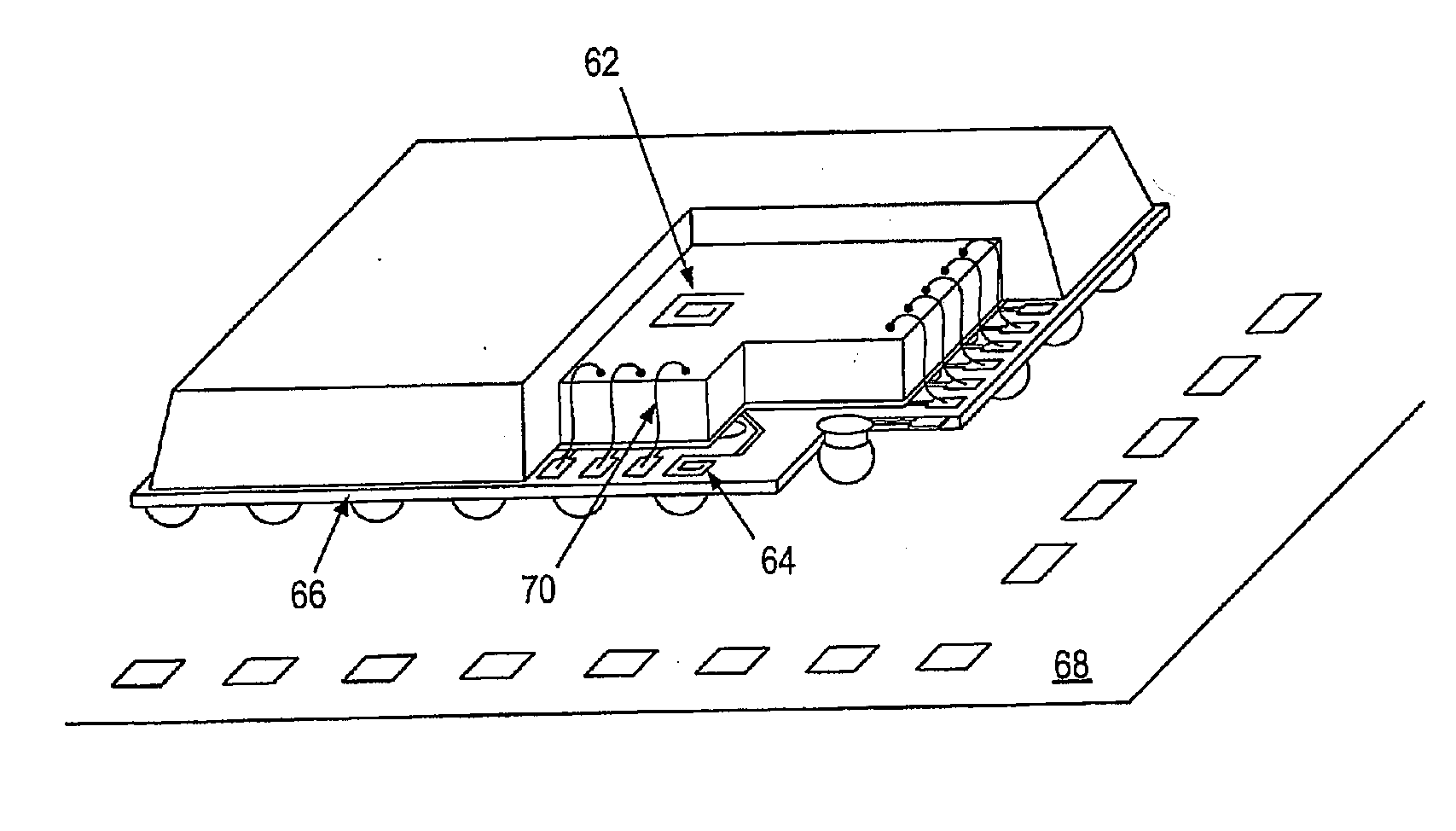 Integrated circuit incorporating wire bond inductance