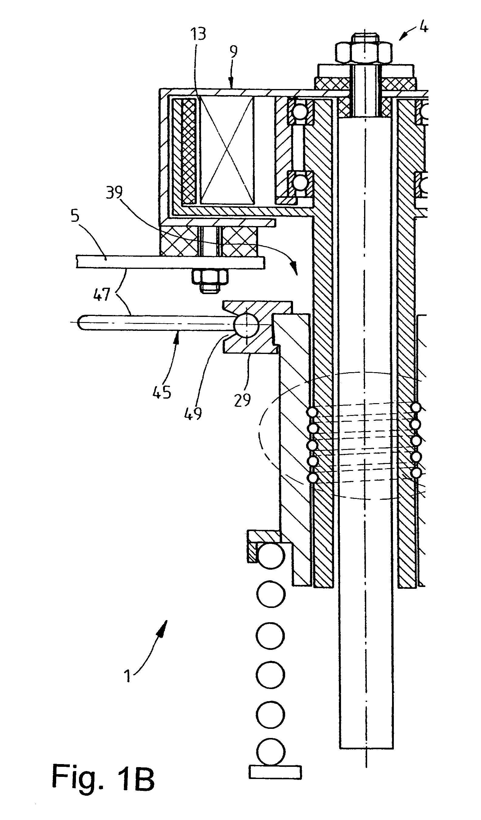Spring support having a height-adjustable spring plate