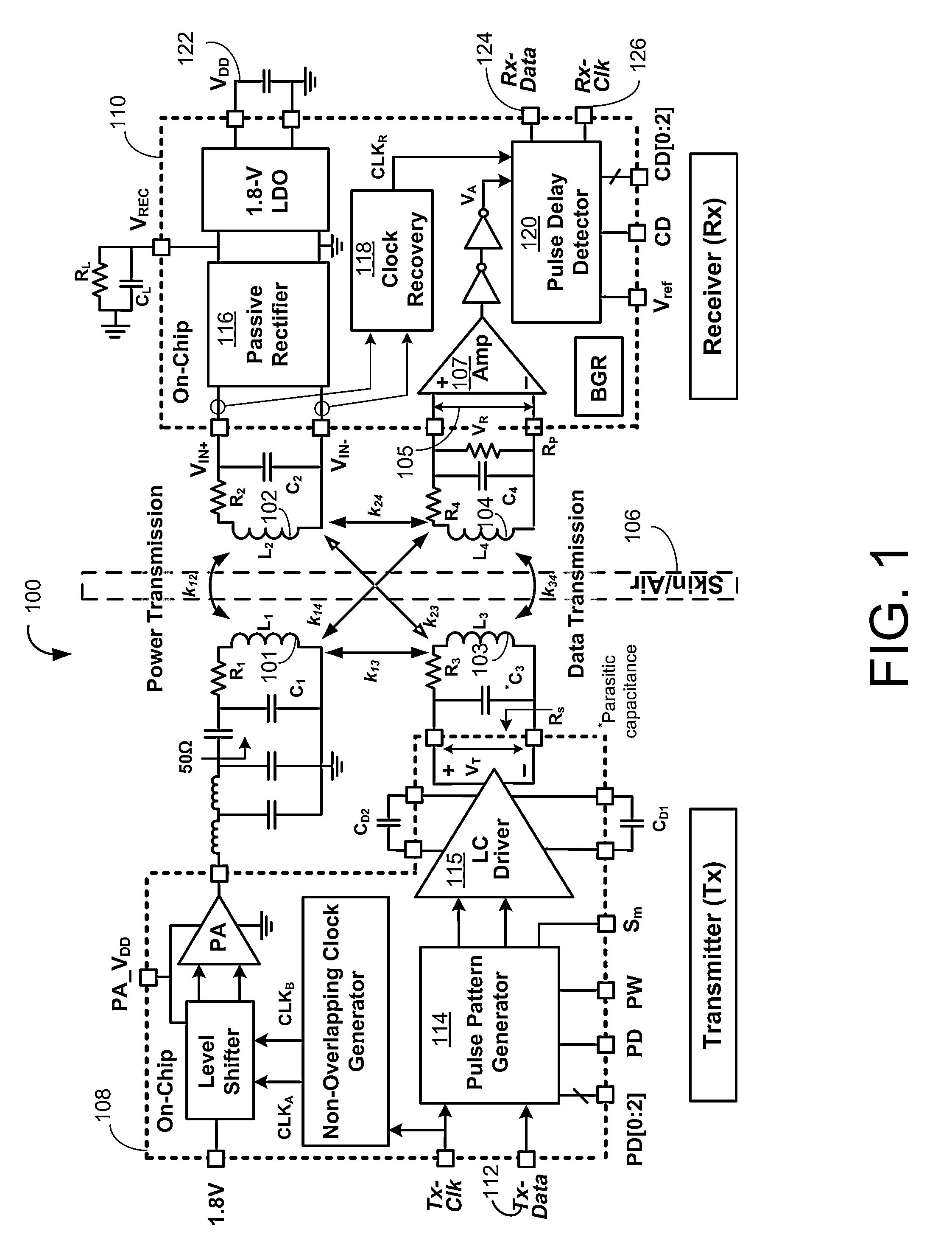 Wideband Data And Power Transmission Using Pulse Delay Modulation