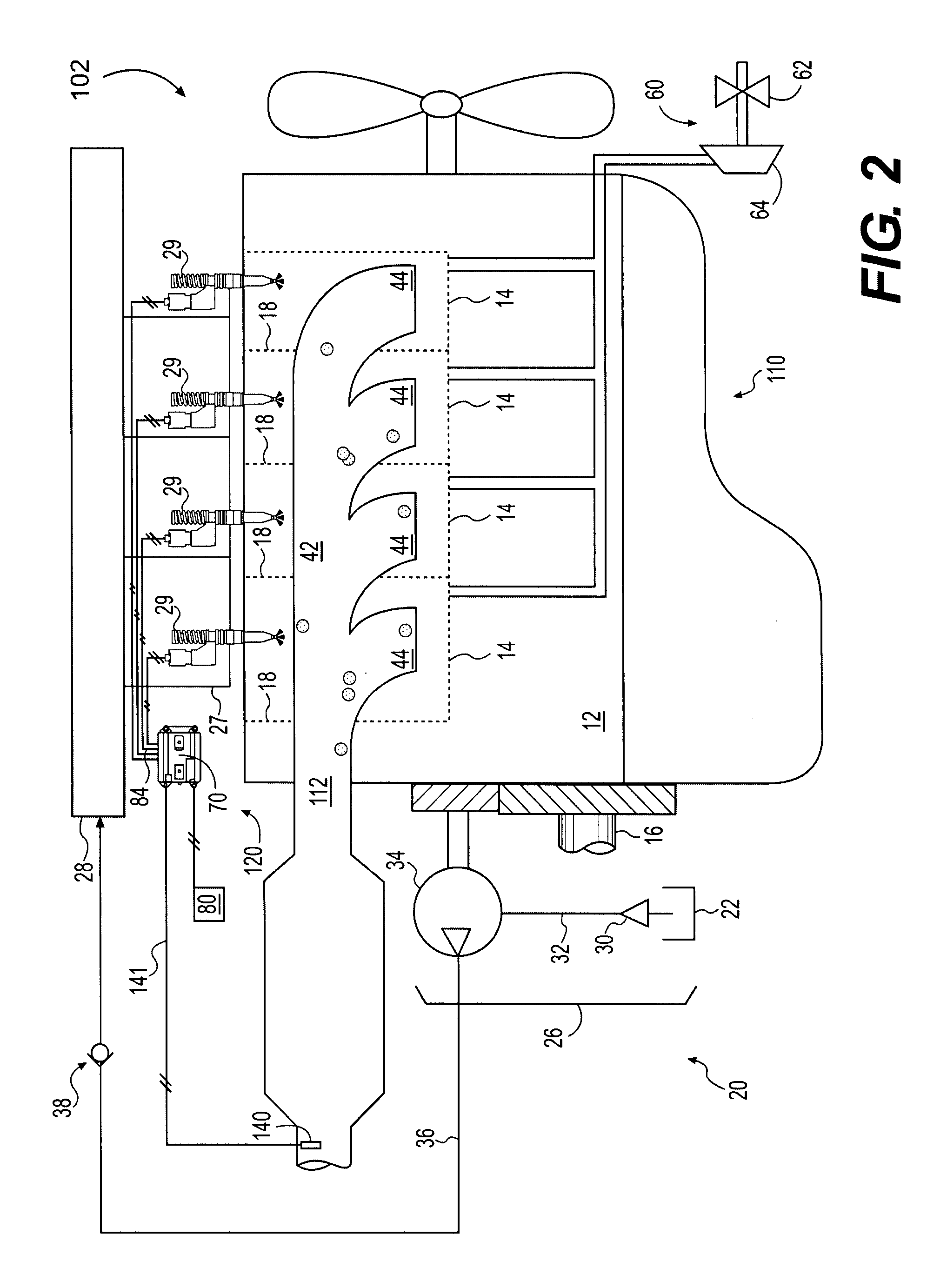 Prediction based engine control system and method