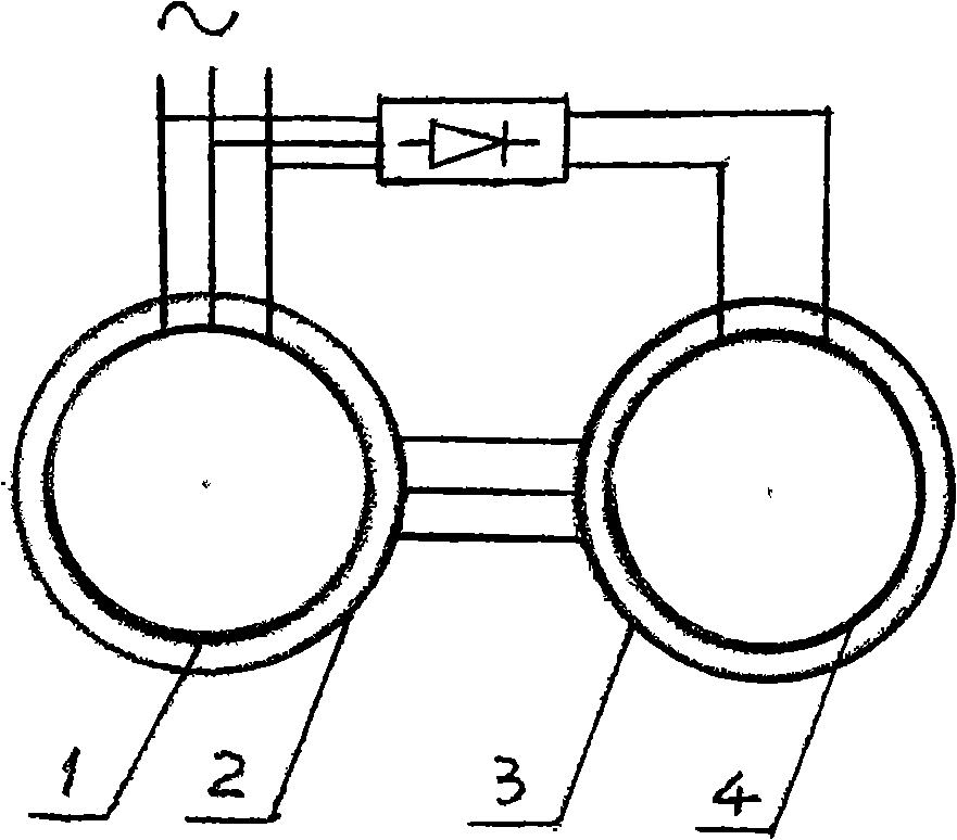 Combination type vertical axis aerogenerator