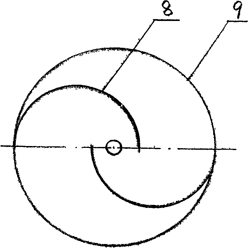 Combination type vertical axis aerogenerator