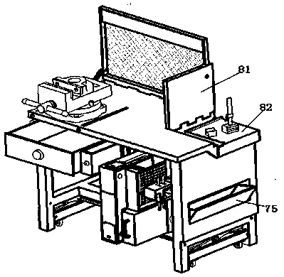 Multifunctional vice bench