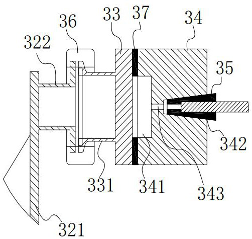 Inorganic ceramic diaphragm detection device