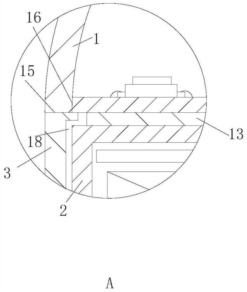 Capsule endoscope structure and method for improving image collection effect of capsule endoscope