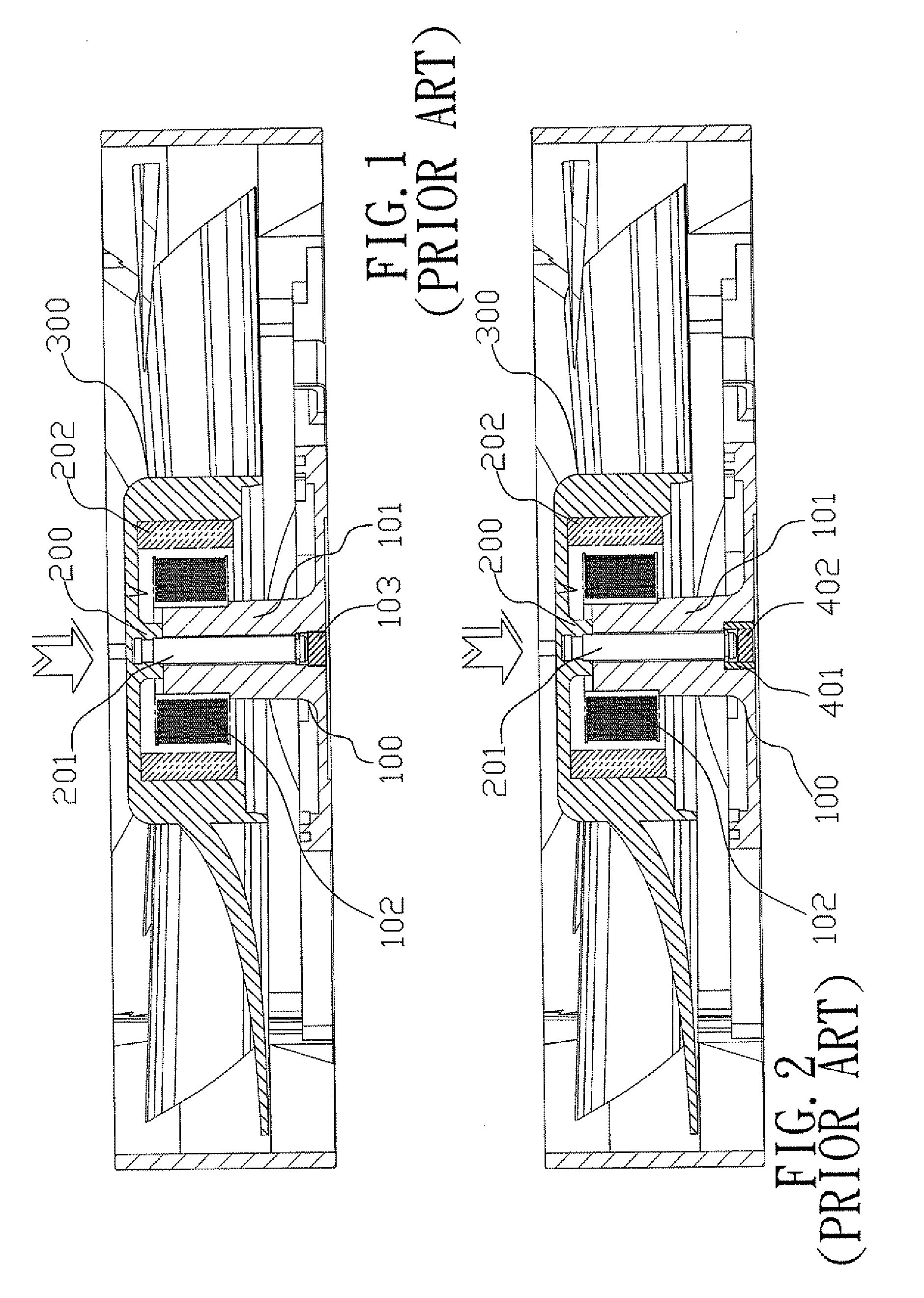 Electric motor apparatus capable of reducing friction