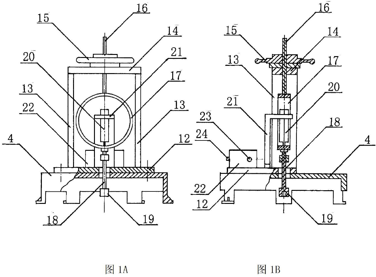 Drawing type soil layer shearing strength testing device and method for testing by using same