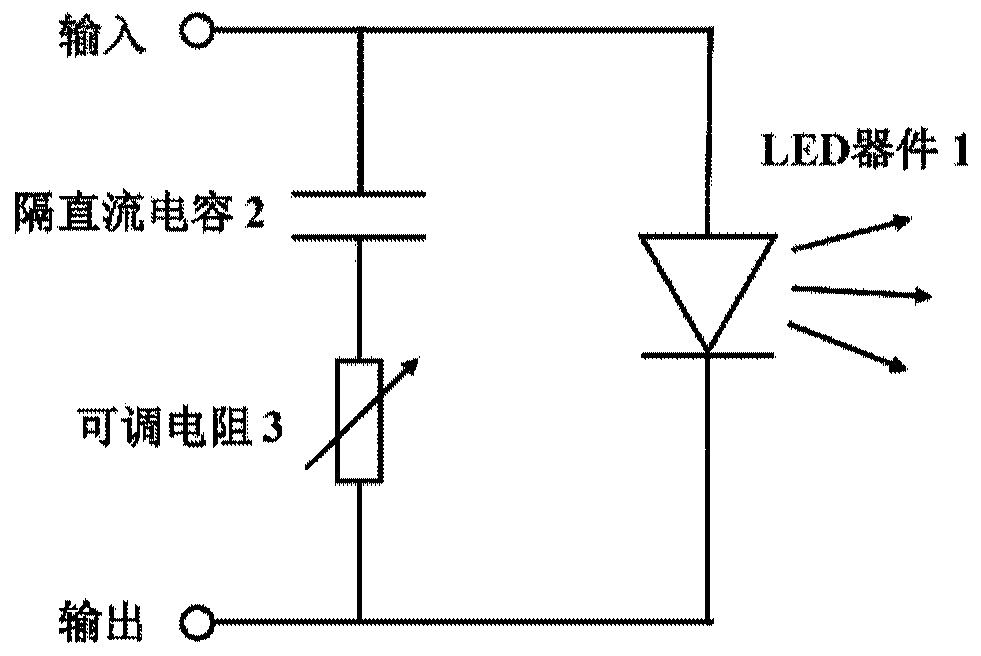 Visible light communication led light source with adjustable modulation bandwidth