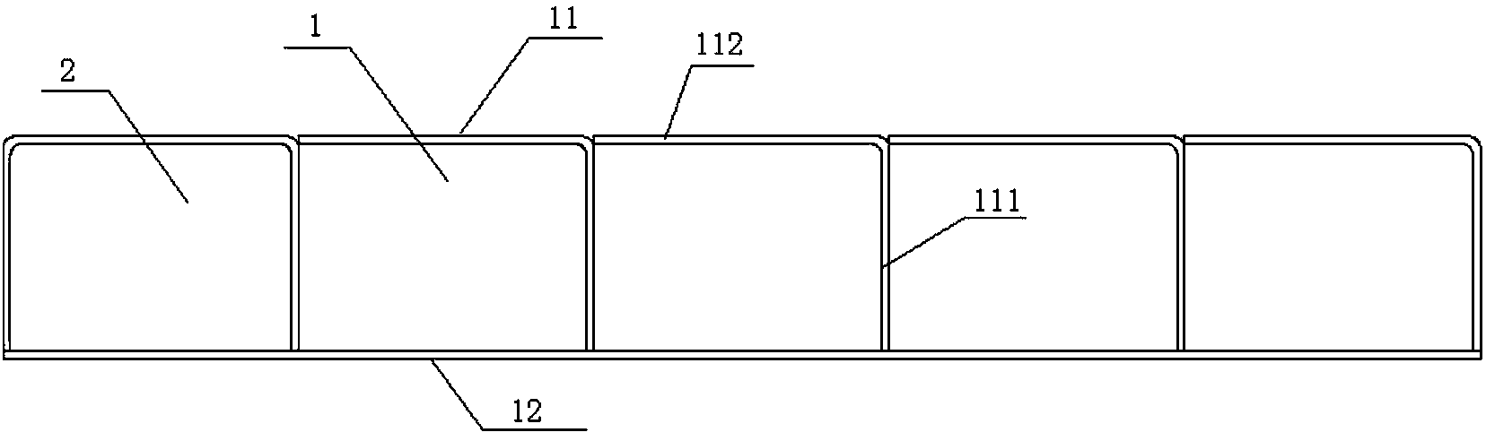 Steel tube bundle combined structure consisting of steel plates and L-shaped steel