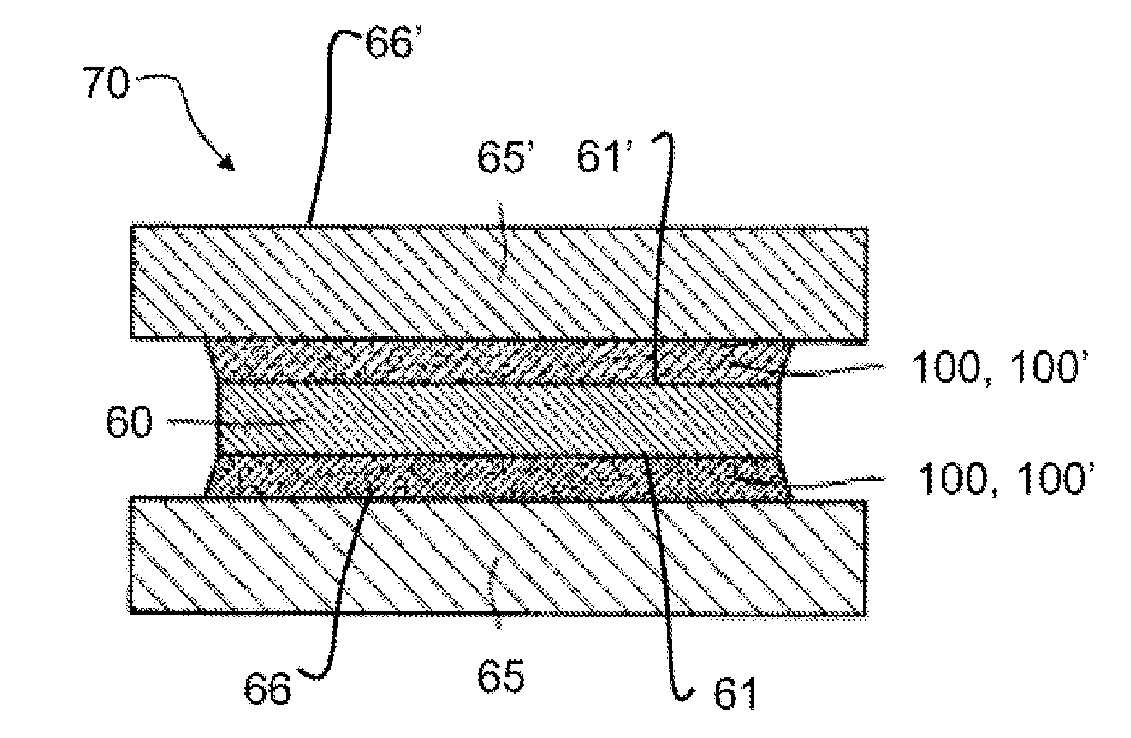 Starting material and process for producing a sintered join