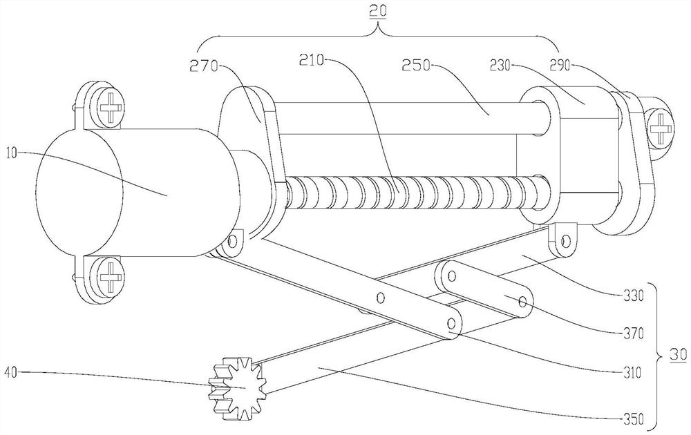 Double-screen telescopic device and double-screen mobile terminal