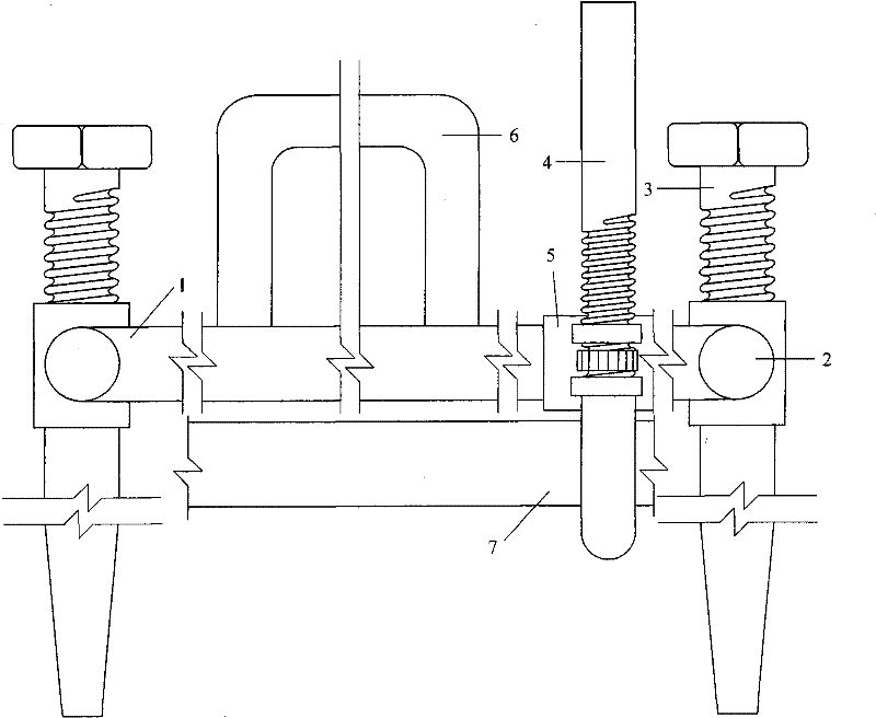 Novel barricade rib used for negative bending moment rib