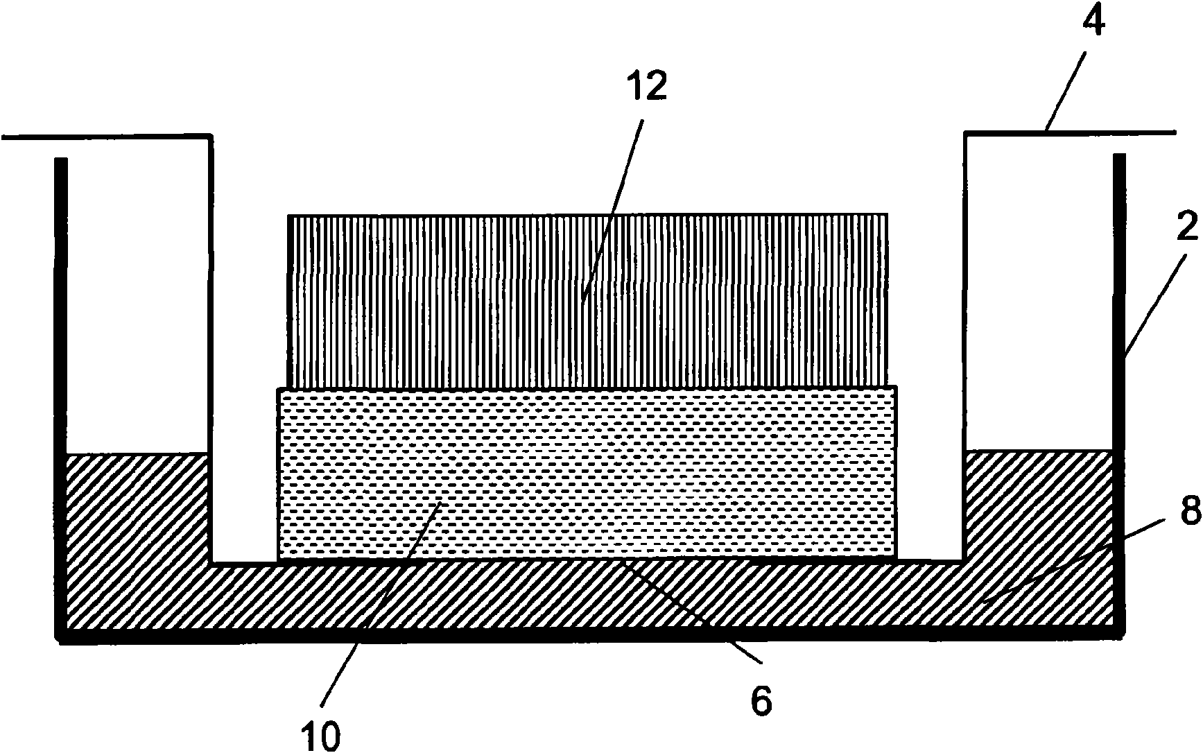 Silver-containing foam structure